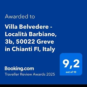 Belvedere - Localita Barbiano, 3b, 50022 Fi, Italy Villa